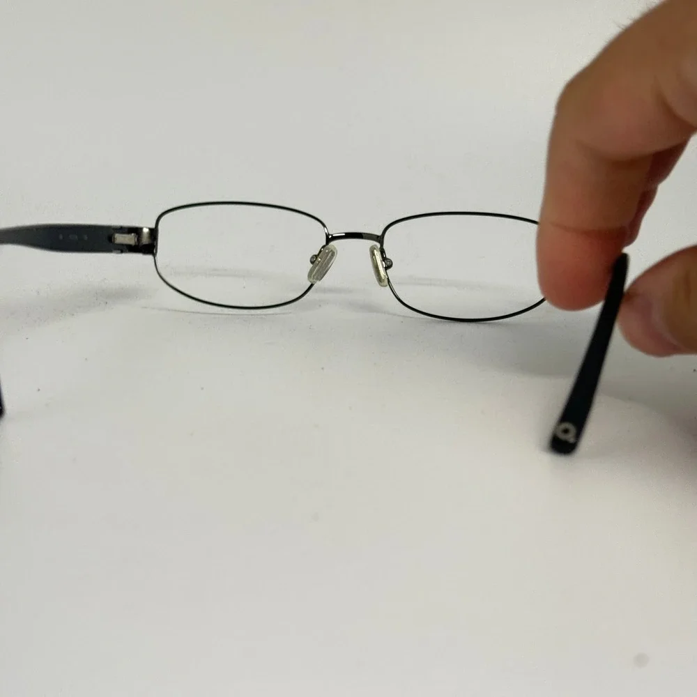 Coach Hope 213 Eyeglasses Dark Gunmetal Oval Frame 51-16-135 H6553
